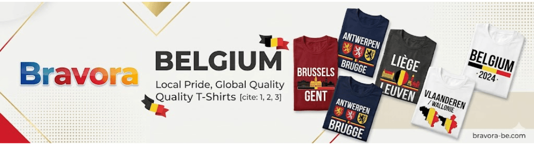 Banner for Bravora Belgium Wear Your Pride